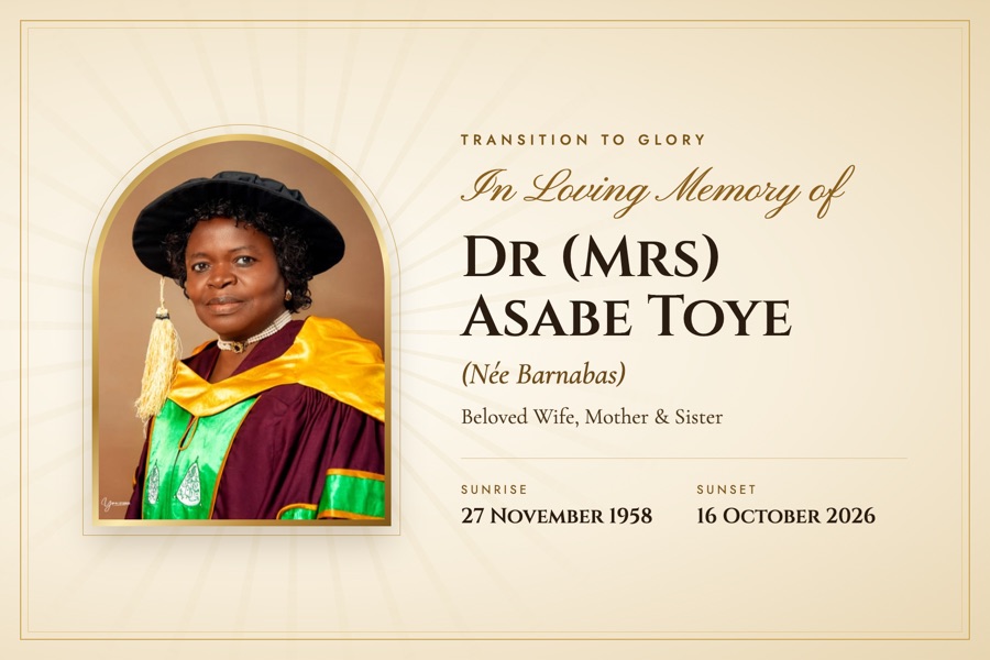 Memorial card front